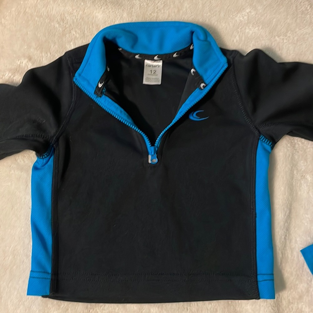 Carters Infant Woven Pull On and long sleeve shirt. Excellent condition